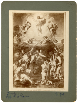 Vorschaubild Raffael: Transfiguration (Foto Alinari Nr. 7710)